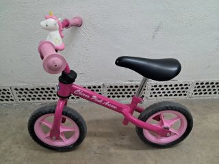Bicicleta de equilibrio rosa Chicco