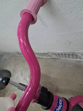 Bicicleta de equilibrio rosa Chicco