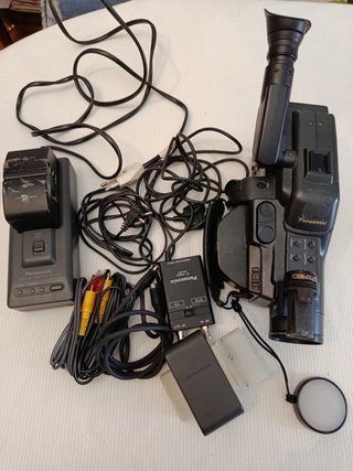 Videocámara Vintage Panasonic NV-MS70 S-VHS-C