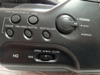 Videocámara Vintage Panasonic NV-MS70 S-VHS-C
