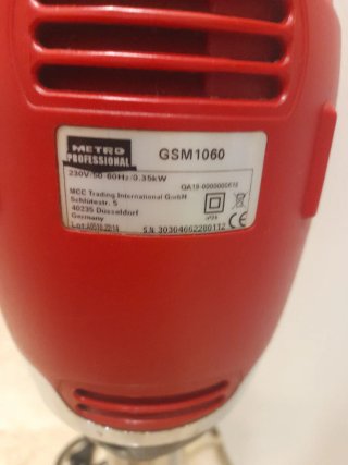Batidora Profesional Roja