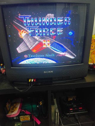 Thunder Force II Mega Drive Sega