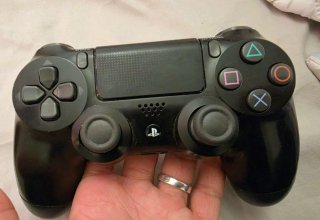 Mando PS4 Negro Original Sony