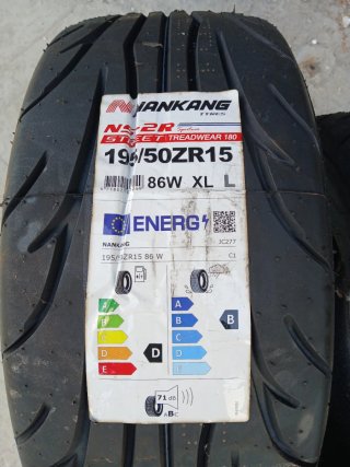 2 Neumáticos Nankang Sportnex NS-2R 195/50 R15 86W