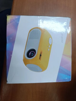 Mini proyector blanco