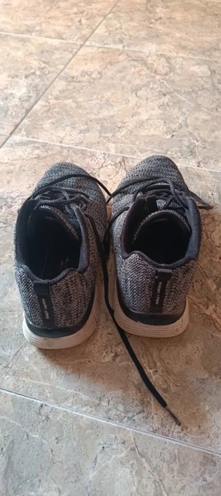 Zapatillas Skechers Mujer Gris/Negro