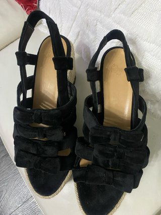 Castañer Plataforma Mujer Talla 40 Negro