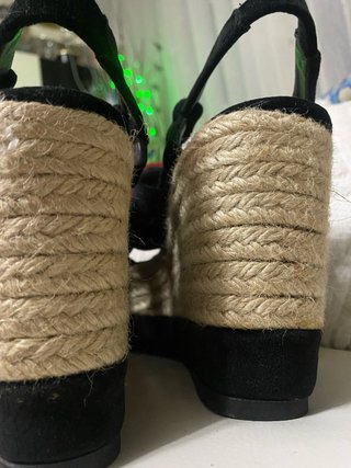 Castañer Plataforma Mujer Talla 40 Negro