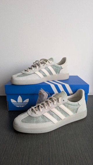 Zapatillas Adidas Handball Spezial Gris y verde