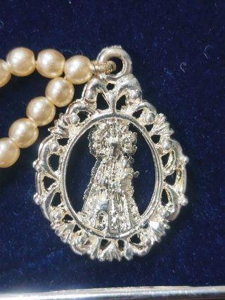 Aderezo fallera niña pequeña plata rodio