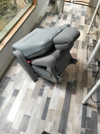 Asiento trasero plegable Mercedes Vito