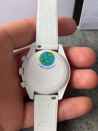 Omega x Swatch Moonshine Gold Bianco