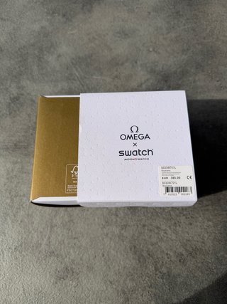 Omega x Swatch Moonshine Gold Bianco