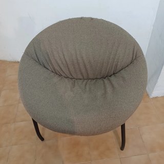Sofá diseño Viccarbe beige/negro