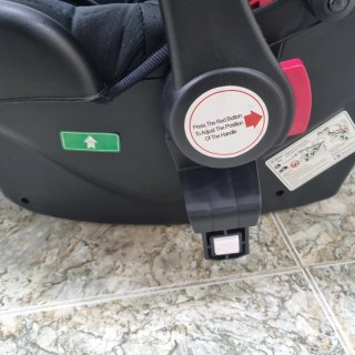 Silla de coche para bebé negra