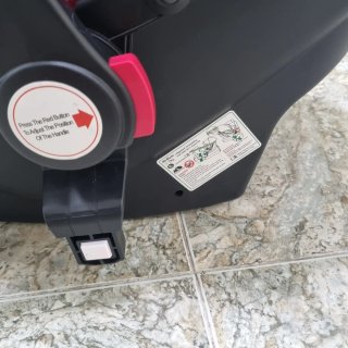Silla de coche para bebé negra