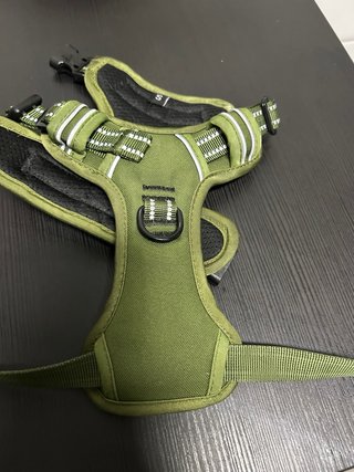 Arnés perro Talla S - Verde Oliva