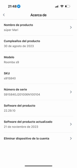 iRobot Roomba s9+ Agosto 2023