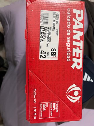 Botas de seguridad Panter Marrón
