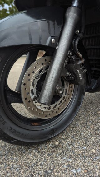 Honda 400 Silver Wing Negra