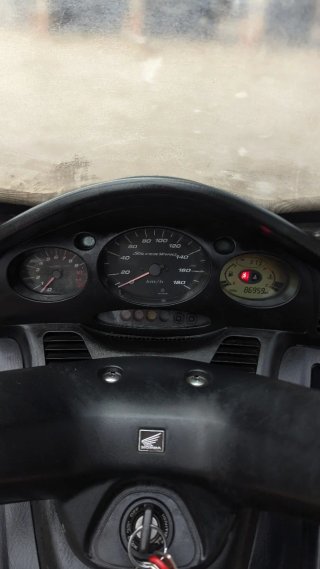 Honda 400 Silver Wing Negra