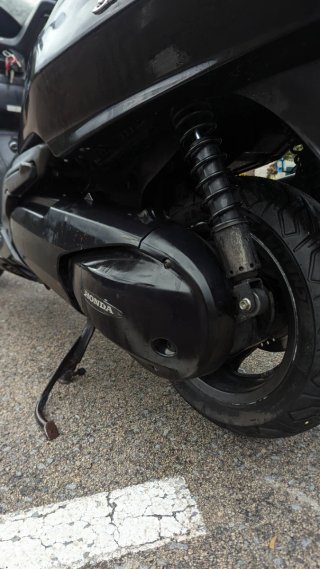 Honda 400 Silver Wing Negra