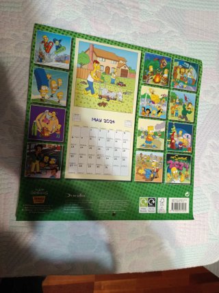 Calendario Los Simpsons 2024