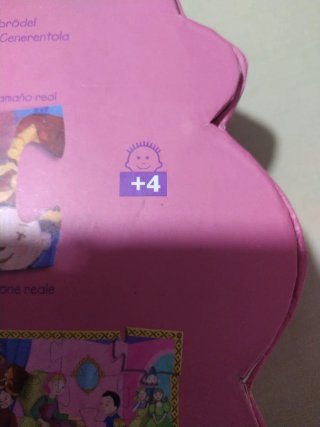 Puzzle Djeco Cenicienta +4 años 36 piezas