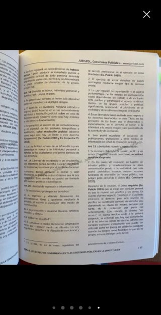Temario completo Escala Ejecutiva JURISPOL.