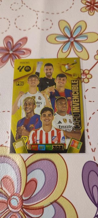 Cromo Panini Adrenalyn Invencible 477