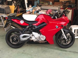 BMW F800S Carenada Roja