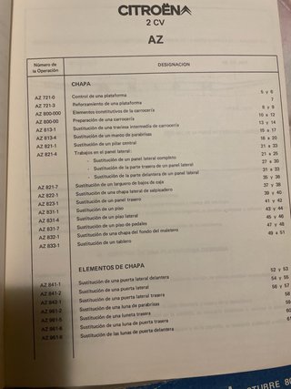 Manuales Taller Citroën Serie A Octubre 80