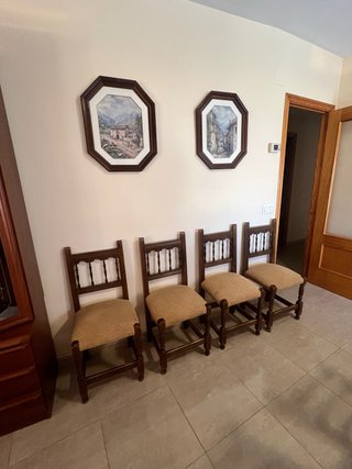 Juego de 4 sillas de comedor