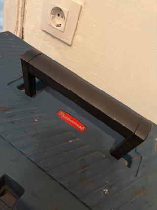 Caja de herramientas azul