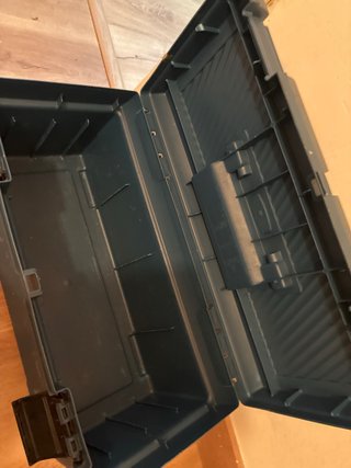 Caja de herramientas azul