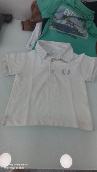 Camiseta roja niño talla 36 m