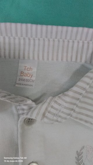 Camiseta roja niño talla 36 m