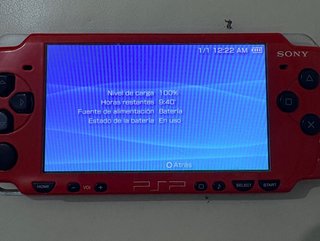 Consola Sony PSP Roja