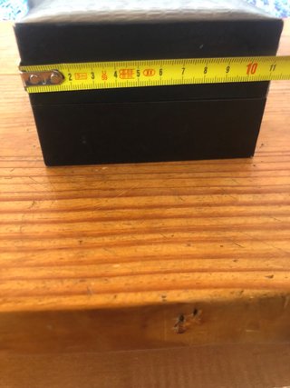 Caja Guess Negra Vacía para Joya