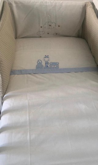 Culla IKEA bianca con accessori