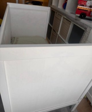 Culla IKEA bianca con accessori