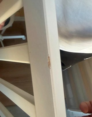 Culla IKEA bianca con accessori