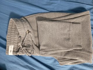 Pantalón chándal gris mujer