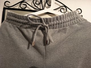 Pantalón chándal gris mujer
