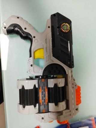 X-Shot Zombie Xcess Double Barrels (dardos/disco)