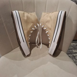 Converse Beige/Blanco Talla 38
