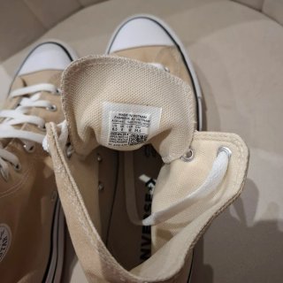 Converse Beige/Blanco Talla 38