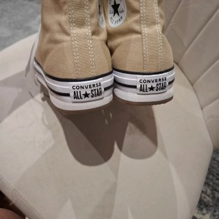 Converse Beige/Blanco Talla 38