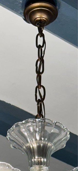 Lámpara Araña Murano 1920 Restaurada