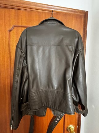 Chaqueta Biker Rita Ora Marrón Talla L
